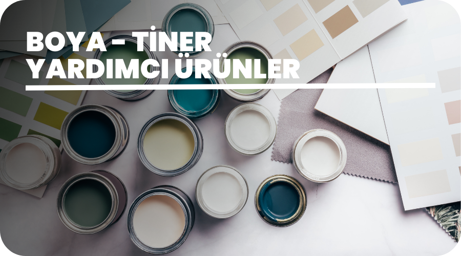 Boya - Tiner Yardımcı Ürünler
